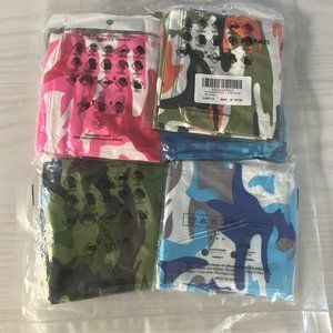 LOT OF BRAND NEW FACE COVERING MASKS PPE Camoflauge Colors Choose Your Masks